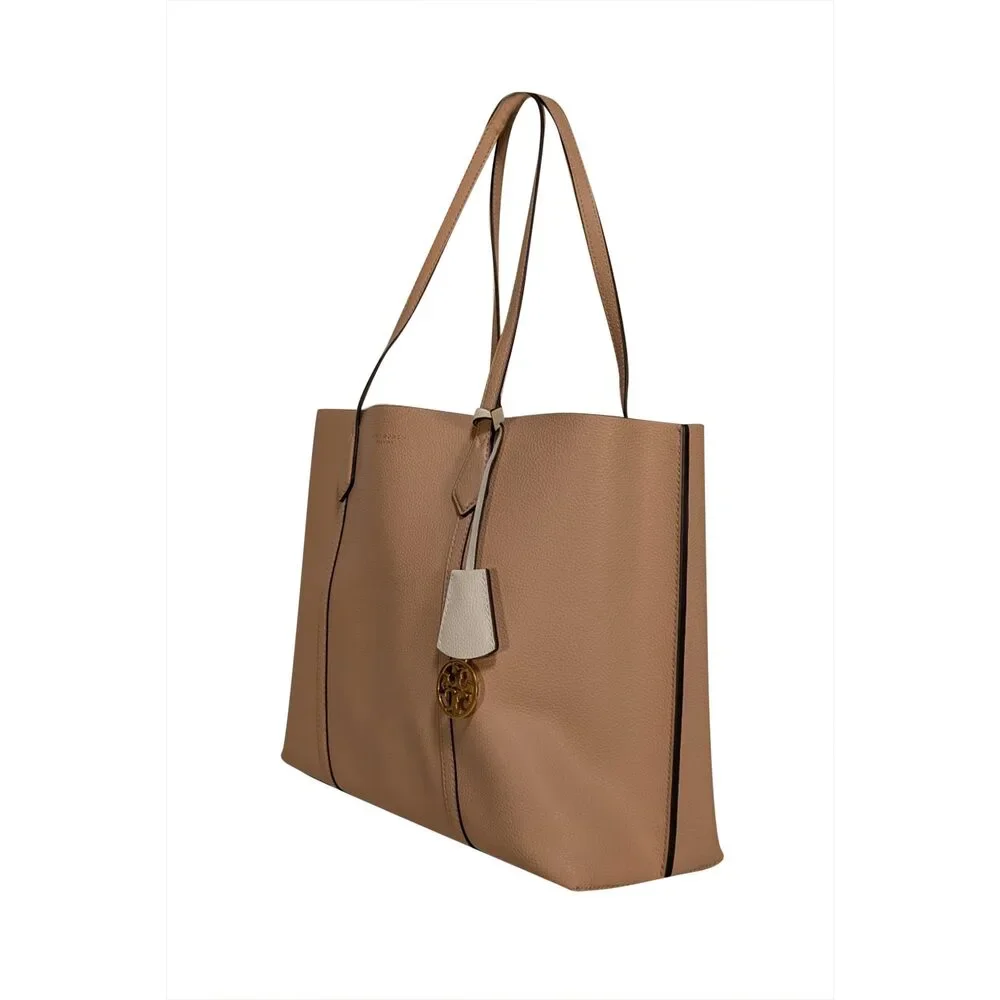 Tory Burch - Beige Leather Large Tote Bag